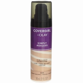 CoverGirl  Olay Simply Ageless 3in1 Foundation 220 Creamy Natural 1.0oz