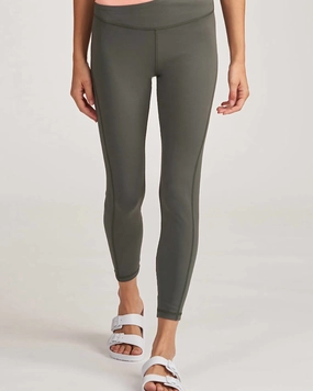 Crescent Wrap 7/8 Legging in Grass/Peach | Grass/Peach