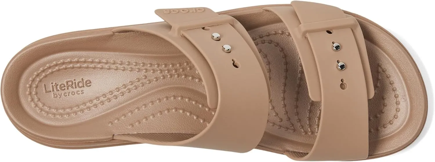 Crocs Brooklyn Buckle Low Wedge