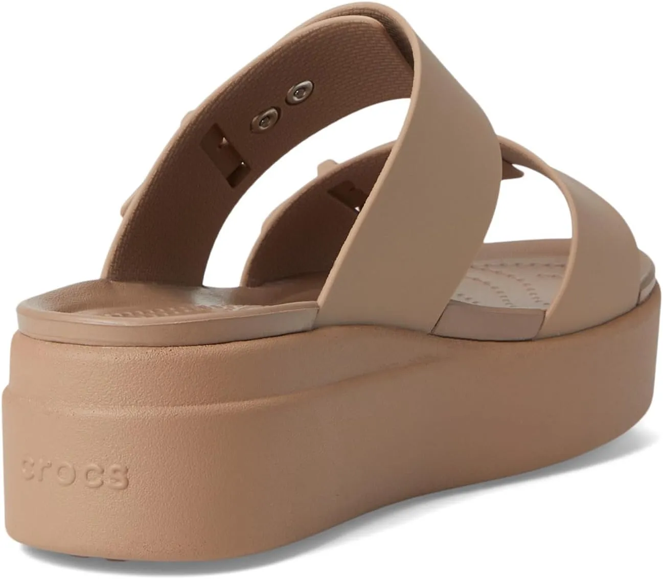 Crocs Brooklyn Buckle Low Wedge
