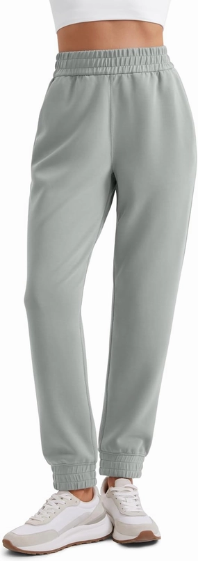 CRZ YOGA SoftAura Sweatpants Women Modal Joggers High Waisted Lounge Travel Casual Sweat Pants with Pockets Cinch Bottom