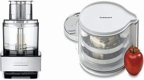 Cuisinart 14 Cup Food Processor With Stainless Steel Slicing (4mm) and Shredding Discs, Chopping/Mixing Blade, DFP-14BCNY and DLC-DH Disc Holder, White
