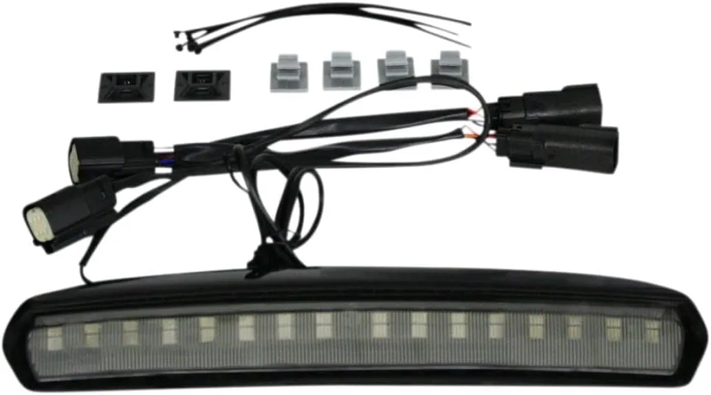 Custom Dynamics High Mount LED Light for 2014  HD Touring - Black/Smoke