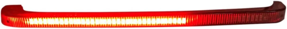 Custom Dynamics Low Profile Red Sequential Bagz Saddlebag Lights for '14  HD Touring Models - Smoked Lens - with Turn Signal Decoder Module