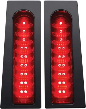 Custom Dynamics ProBEAM Fillerz Saddlebag Support LEDs, Black PB-Fill-S-B