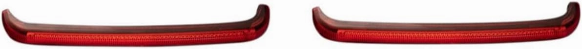Custom Dynamics Low Profile Red Sequential Bagz Saddlebag Lights for '14  HD Touring Models - Red Lens - with Turn Signal Decoder Module