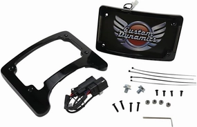 Custom Dynamics Turn Signal Eliminator Kit with Auxiliary LED Plate Frame for 2014  Harley-Davidson Touring Models