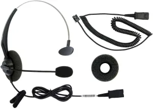 DailyHeadset RJ9 Corded Headset for Analog Phones Aastra Nortel Polycom Digium ShoreTel NEC Telephones