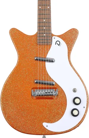 Danelectro '59M NOS  Electric Guitar - Orange Metalflake