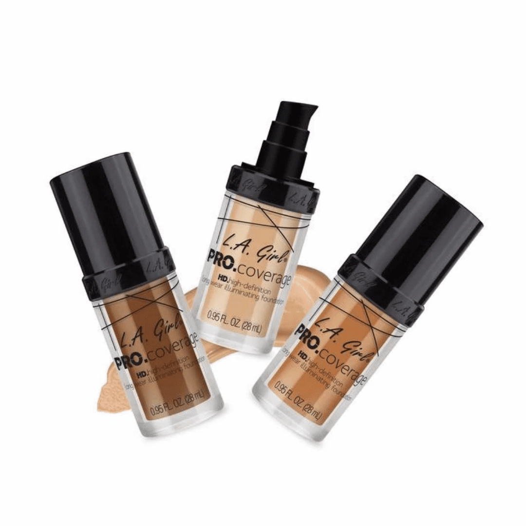 Dark Chocolate L.A. Girl Pro Coverage Illuminating Foundation (28ml)