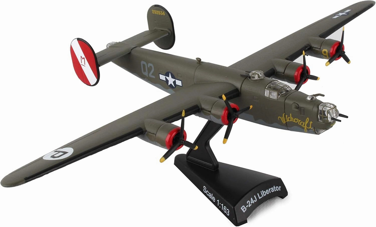 Daron Worldwide Trading Stamp B-24J Liberator Witchcraft Jet