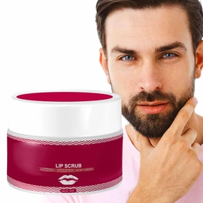 DBE Beetroot Scrub For Brighter and Softer Lips,Suitable Dark,Chapped, Smoker & Pigmented Lips, Beetroot Lip Scrub for Men & Women - 15 gm