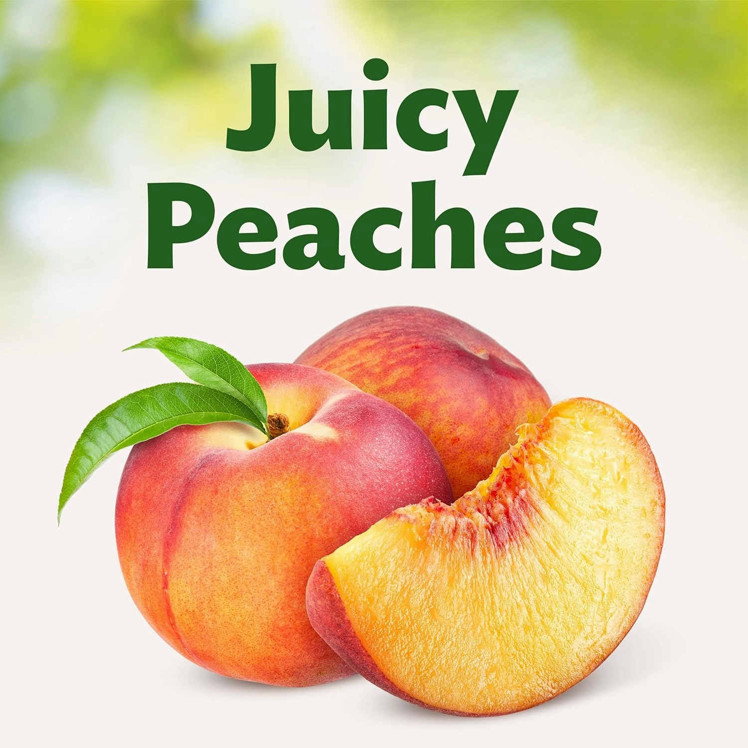 Del Monte Yellow Cling Sliced Canned Peaches in 100% Juice, 15 oz Can (Pack of 12 Cans)