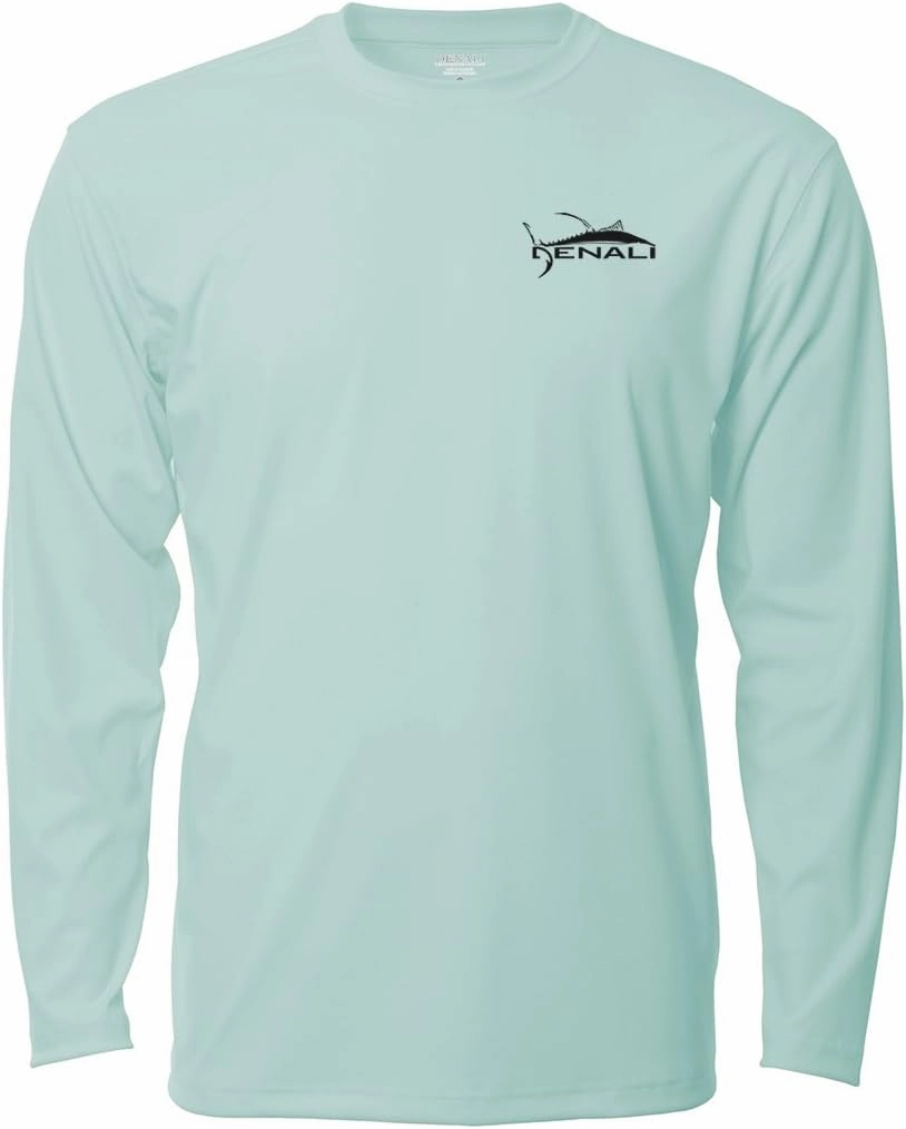 Denali Men's Teaser UPF 50  Long Sleeve T-Shirt, UV Protection Shirt, Trophy Bones Collection by Marcos Augusto: Permit
