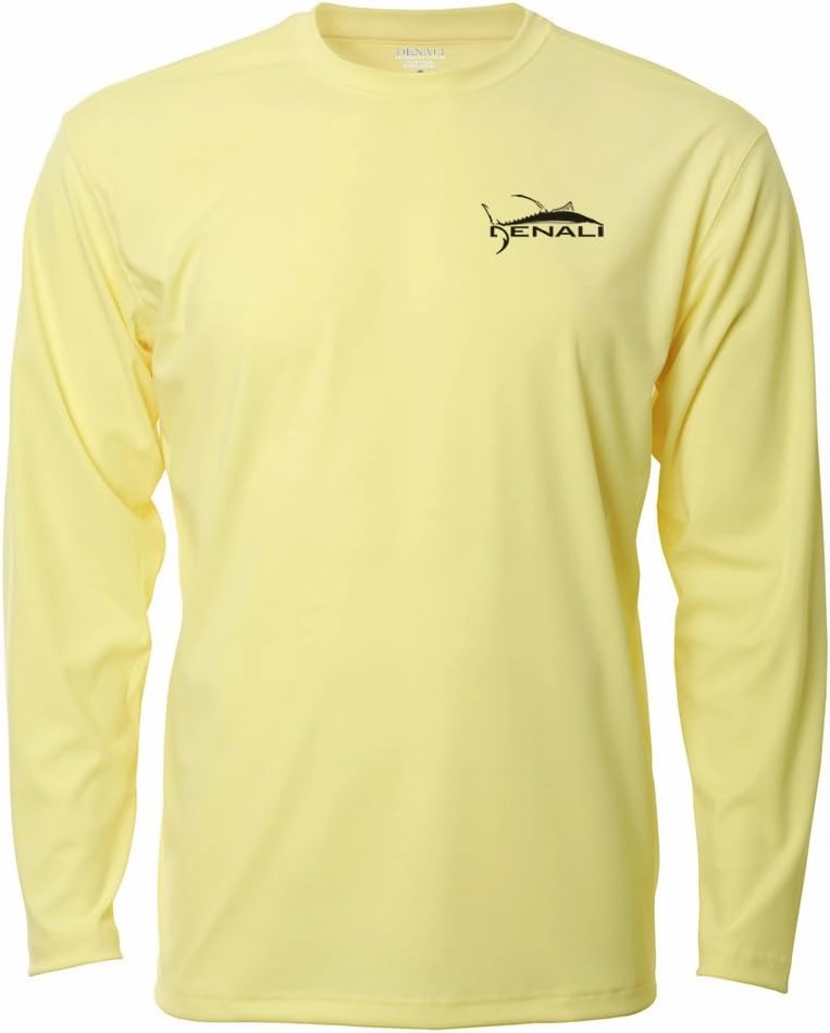 Denali Men's Teaser UPF 50  Long Sleeve T-Shirt, UV Protection Shirt, Trophy Bones Collection by Marcos Augusto: Redfish