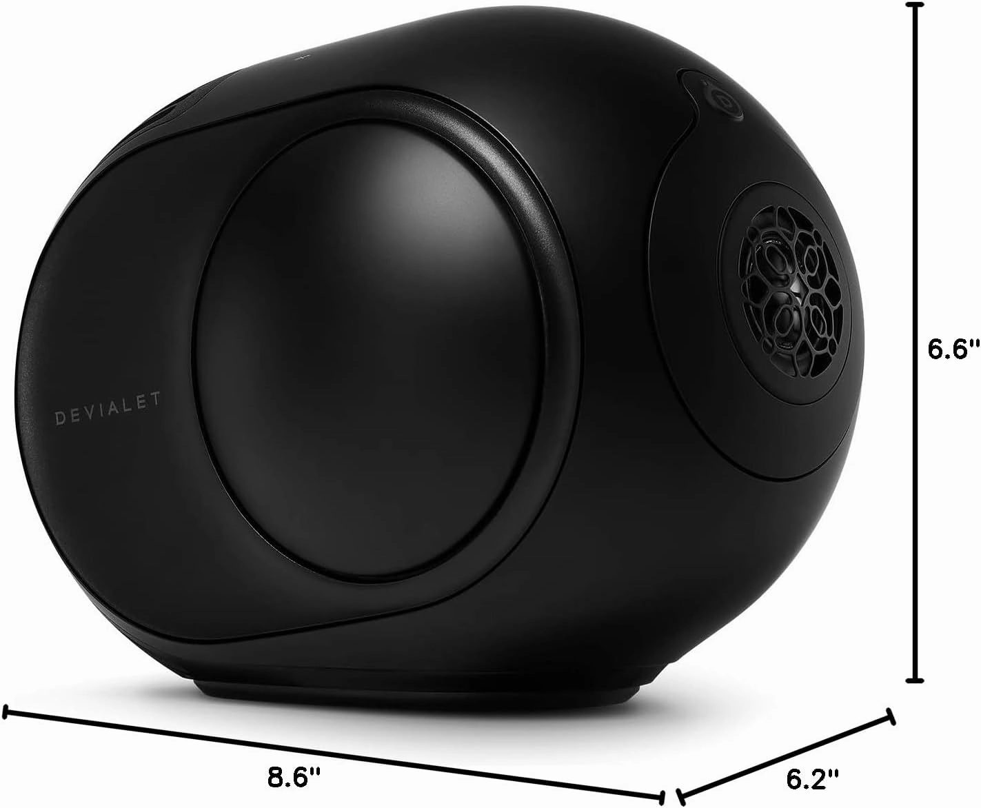 Devialet Phantom II - 98 dB - Compact Wireless Speaker - Matte Black