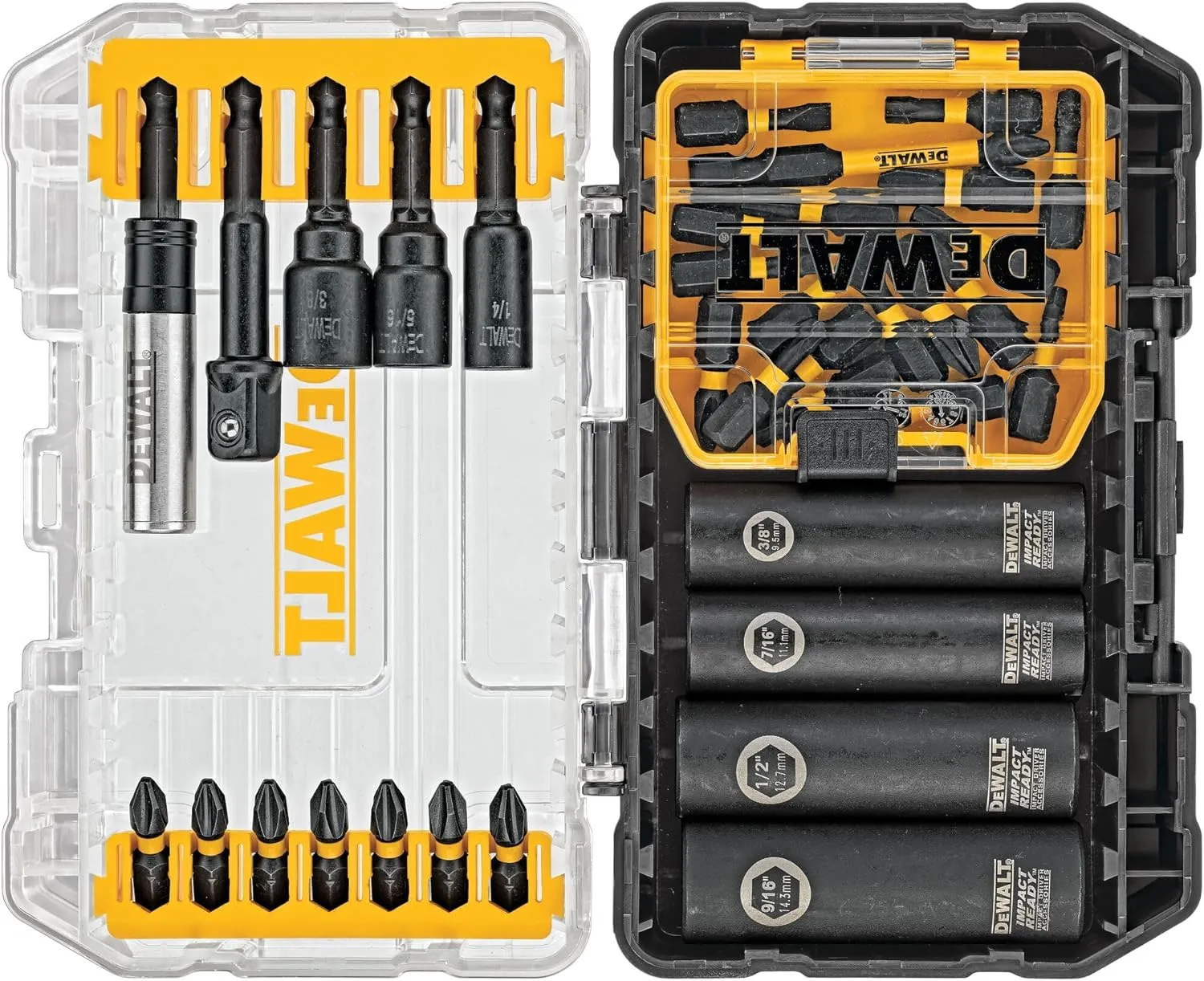 DEWALT Screwdriver Bit Set, Impact Ready, FlexTorq, 35-Piece (DWA2T35IR)