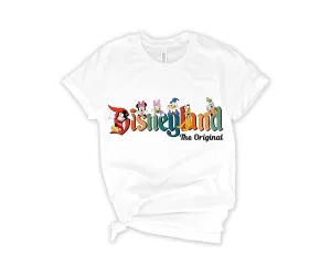 Disneyland The Original Tshirt, Mickey Disneyworld Vacation Shirt, Mickey and Friends Shirt, DisneyWorld Trip Birthday Gift
