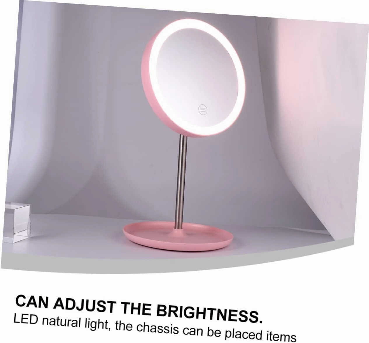 DOITOOL Led Smart Makeup Mirror 10x Magnification Rechargeable Non-slip 360° Rotation