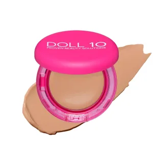 Doll 10 Peptide Bounce Balm Foundation™ – Hydrating, Age-Defying Foundation for Older Women, All Skin Types – Vegan, Clean, Natural, Medium Buildable Coverage, Blurs Fine Lines - [Light/Medium]