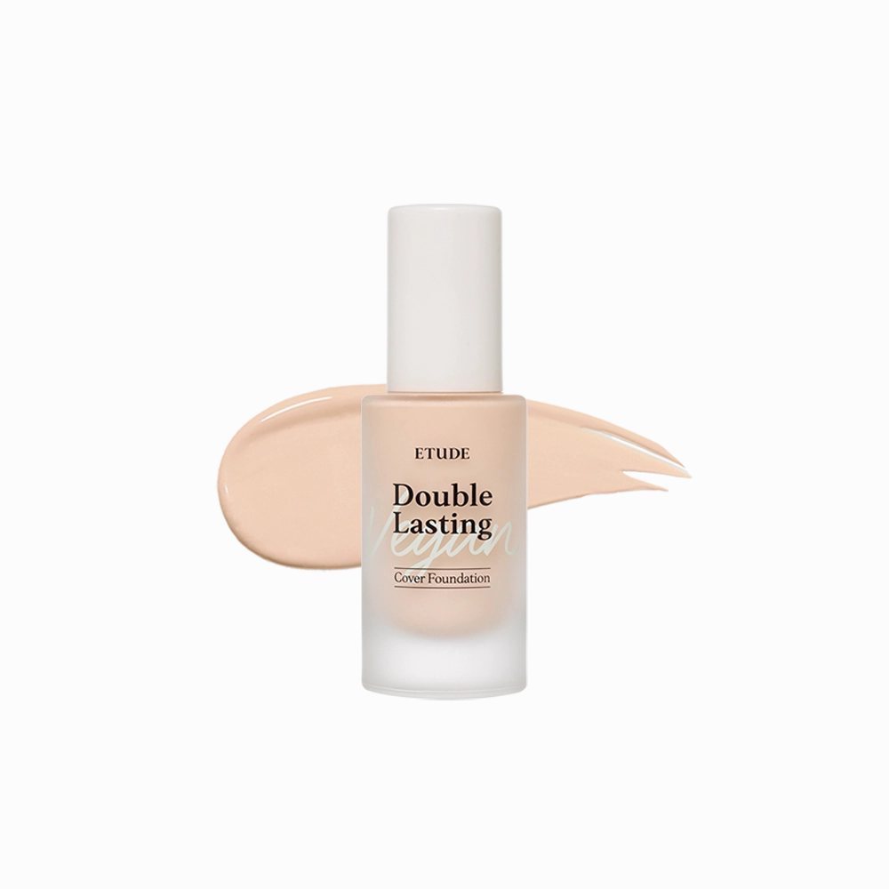 Double Lasting Vegan Cover Foundation 30g -No.19N1 Light Beige | Etude House