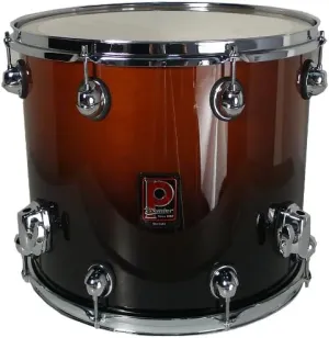 Drums Genista Series 42864CRF 1-Piece Maple Short Stack 14x12 Inches Floor Tom, Drum Set (Cherry Red Fade)