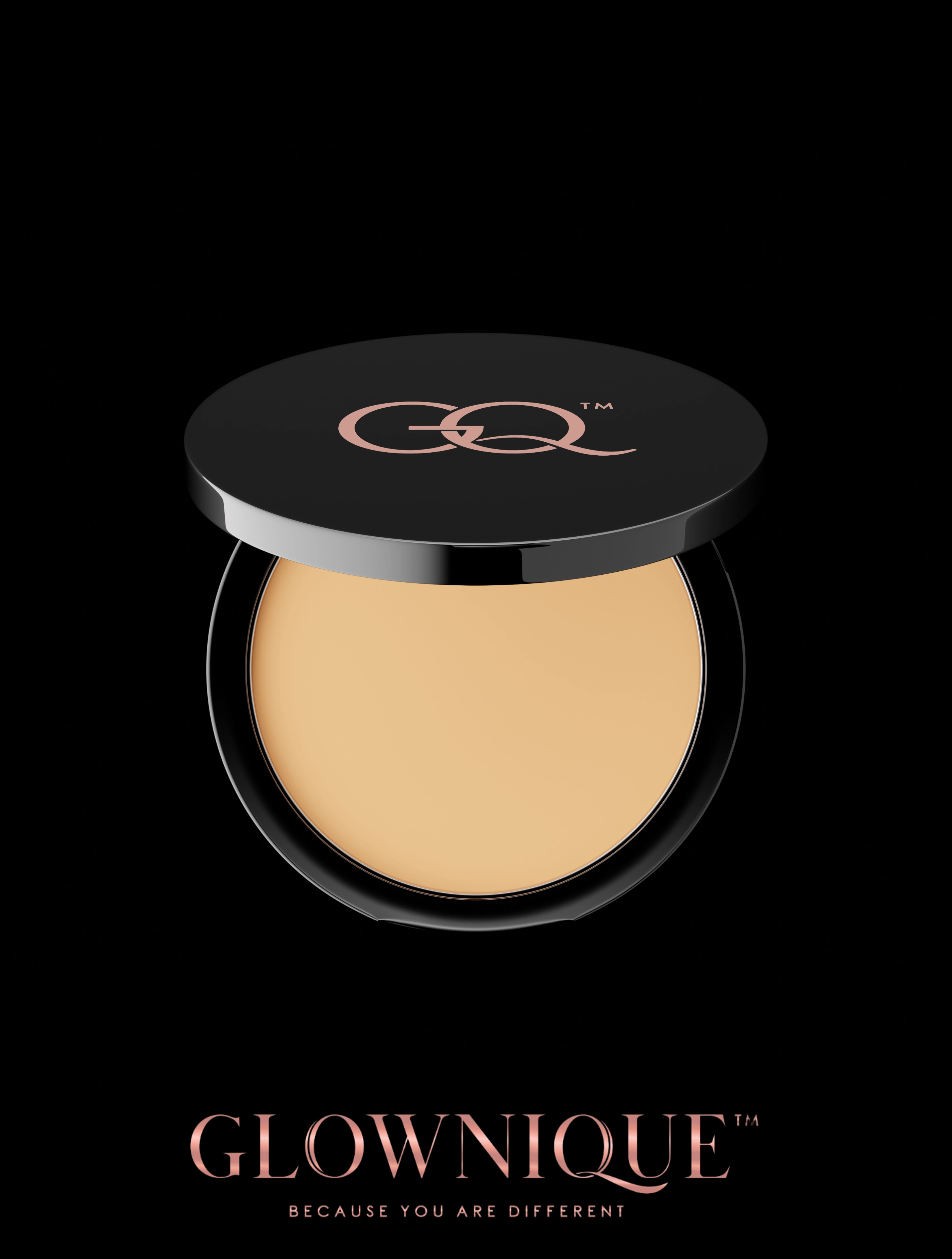 Dual Blend Powder Foundation - Ecru (11.5g) | GLOWNIQUE