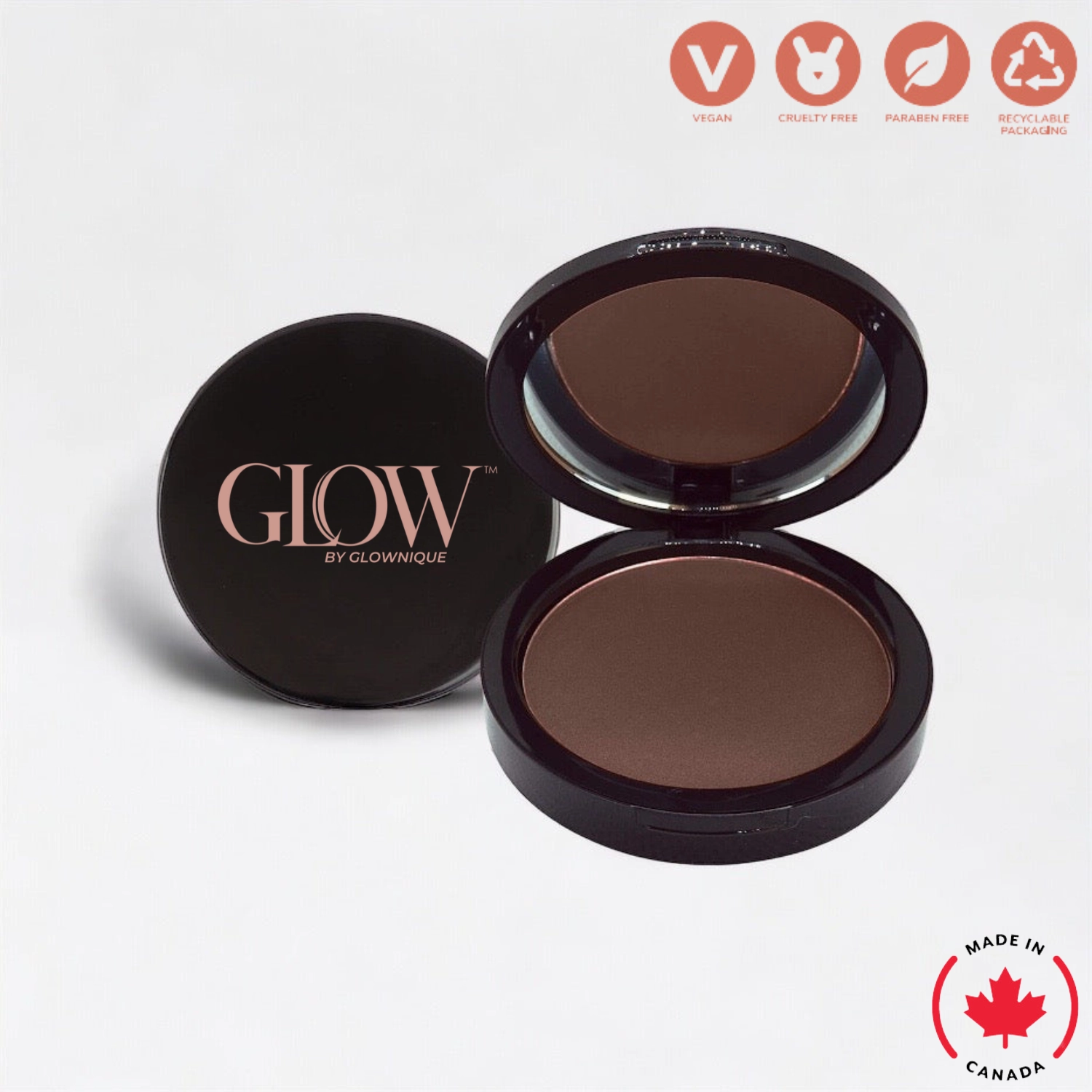 Dual Blend Powder Foundation - Fig (11.5g) | GLOWNIQUE