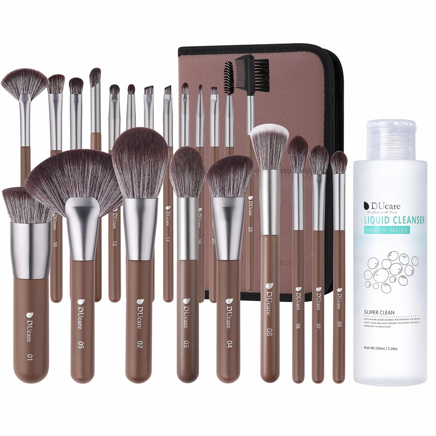 DUcare Makeup Brushes  Professional Makeup Brush Cleaner