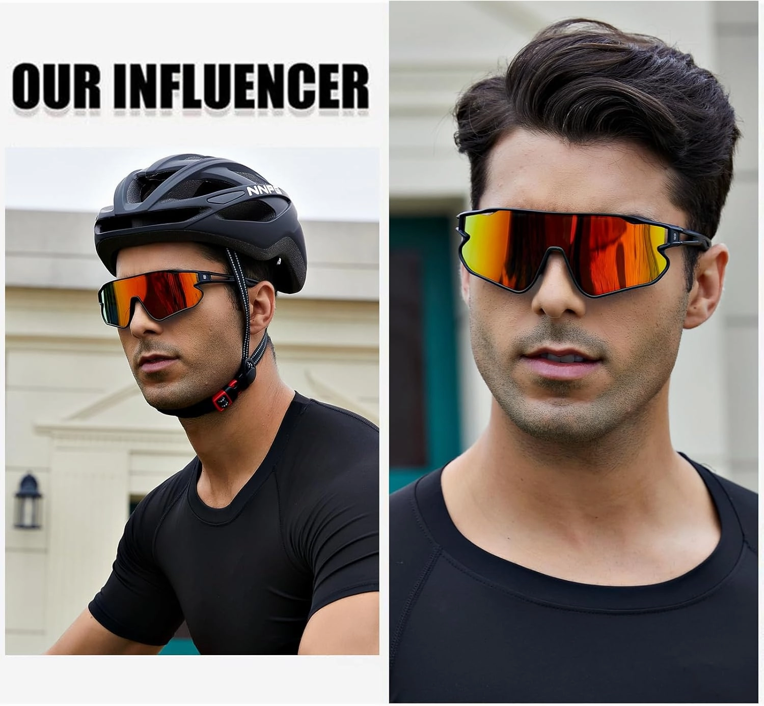 DUCO Sports Polarized Sunglasses for Men Women Running Sunglasses Fishing Cycling Baseball Glasses UV400 Protection DC0023