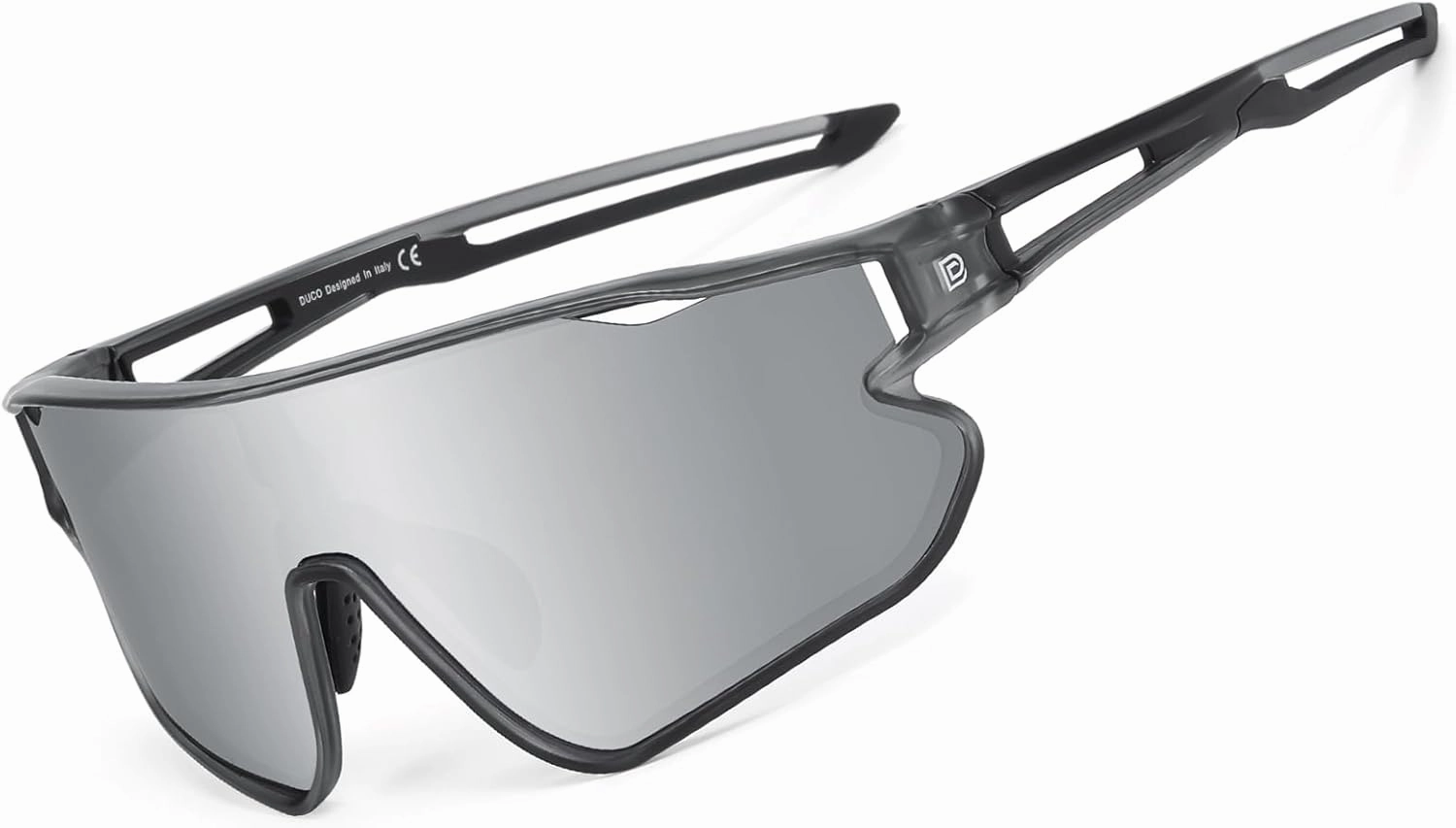 DUCO Sports Polarized Sunglasses for Men Women Running Sunglasses Fishing Cycling Baseball Glasses UV400 Protection DC0023