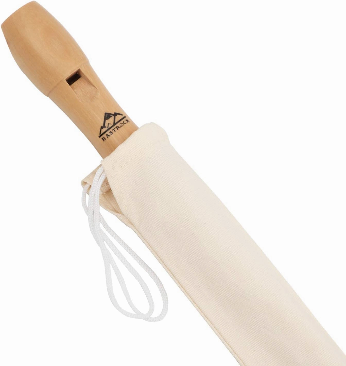 Eastrock Recorder Instrument for Adults Soprano Recorder Baroque Maple Wood C Key 2 Piece Recorder With Hard Case