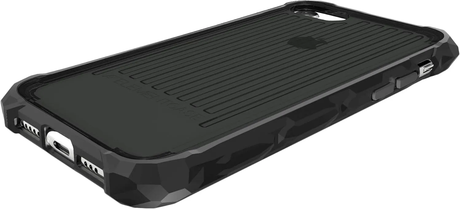 Element Case Special Ops for iPhone SE 3rd/2nd Gen - Clear/Black (EMT-322-246EV-02)