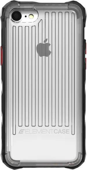 Element Case Special Ops for iPhone SE 3rd/2nd Gen - Clear/Black (EMT-322-246EV-02)