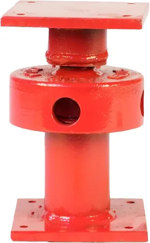 Ellis Manufacturing Adjustable Mini Screw Jack Post – House Jack for Foundation, Floor Leveling, and Concrete Bracing – 15,000 lb Max Load Capacity – 2.5" Adjustment