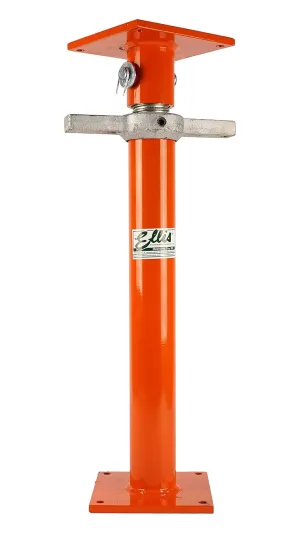 Ellis Manufacturing Light-Duty Steel Lifting Shore and Jack Post – House Jack for Foundation, Floor Leveling, and Concrete Bracing – 16,000 lb Safe Load Capacity – 23"-35" Adjustment