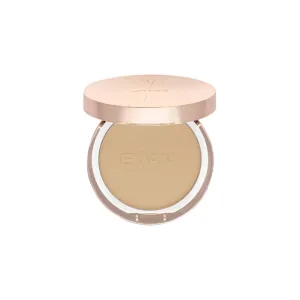​Emani​ Flawless Matte Powder Foundation Makeup for Sensitive Skin, Natural Mineral Foundation​ Compact with Buildable Coverage, ​Oil Control, Talc Free, ​Cruelty-Free & Vegan, Sienna