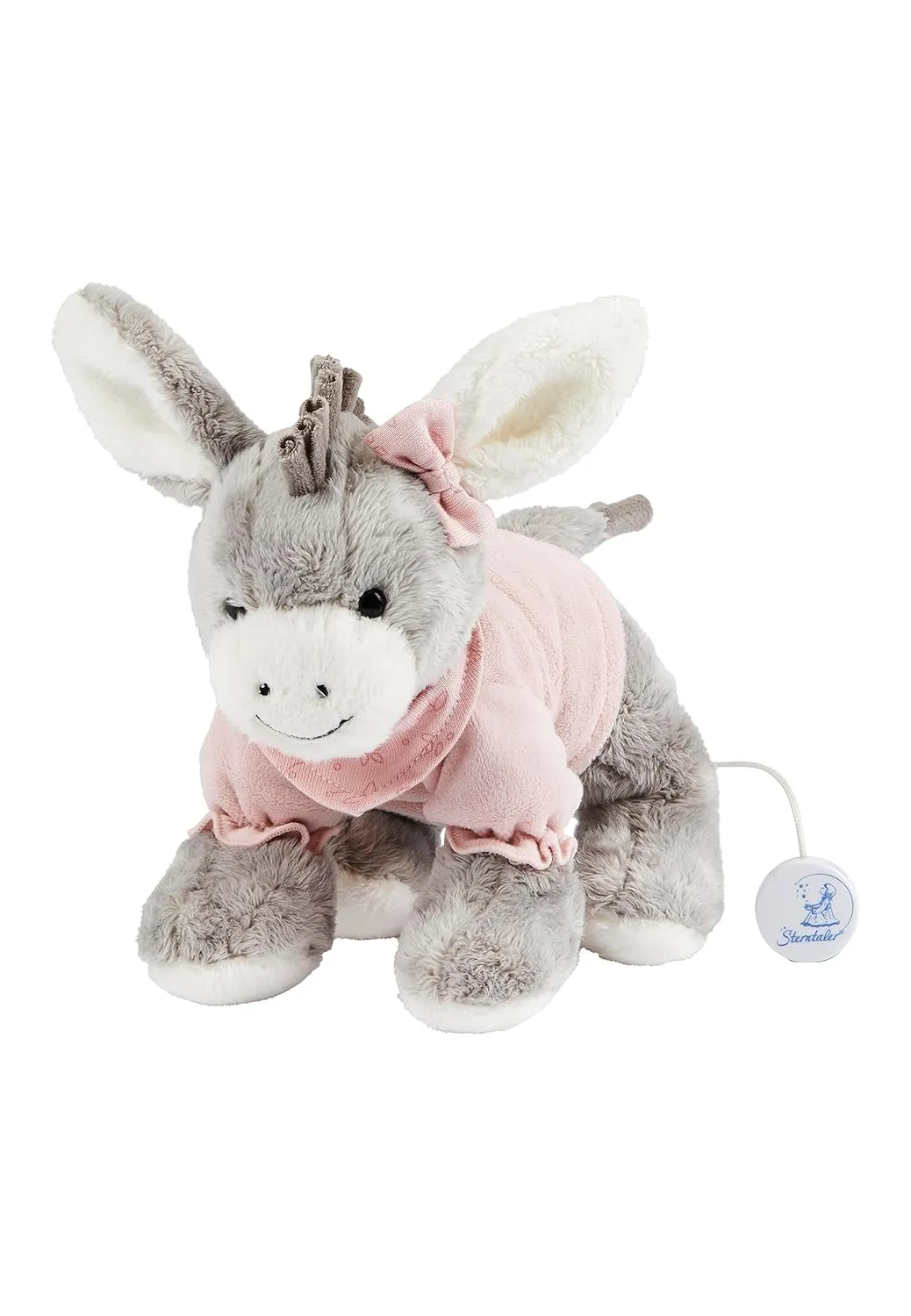 Emmi Girl medium donkey music box flora pink