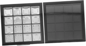 Empty Eye Shadow Powder Blush Tte Box Makeup Mixing Ttes for Diy Storage