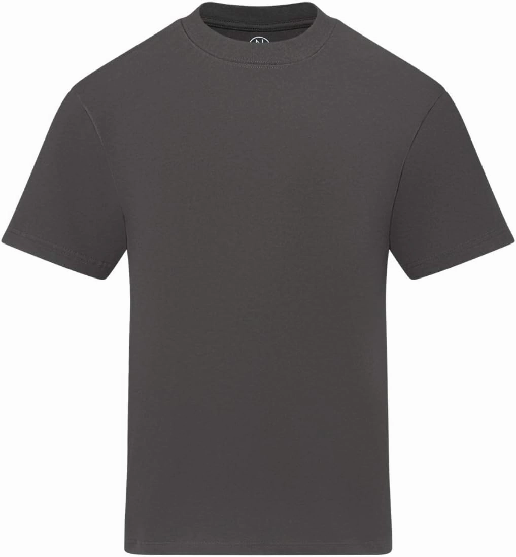 Enkalda Men's Premium Heavyweight Crew Neck T-Shirt