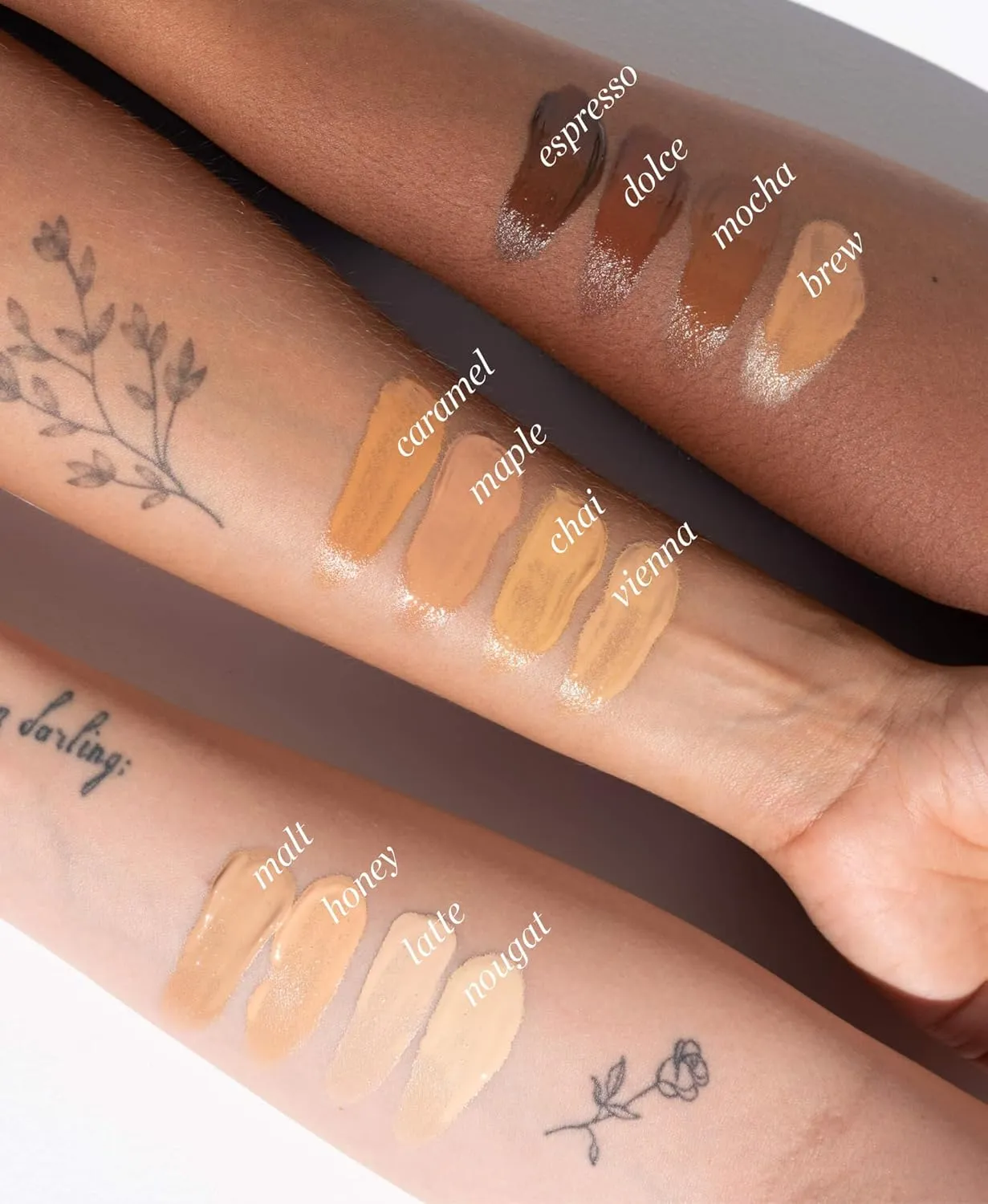 Ere Perez - Natural Oat Milk Liquid Foundation | Breathable, Buildable, Med-Full Coverage, Dewy | Peach Extract, Vitamin E | Vegan, Cruelty-Free, Clean Beauty (Maple | medium neutral, 1 fl oz | 30 ml)