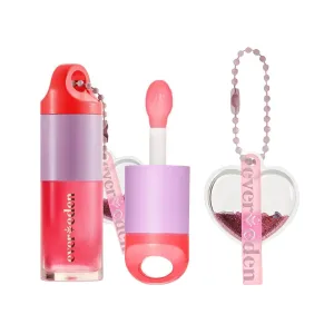 Evereden Kids Tinted Lip Gloss: Sheer Red - Non Toxic, Vegan Clean Makeup for Kids - Soothing & Hydrating Lip Gloss with Cherry, Peach, & Cranberry Oils
