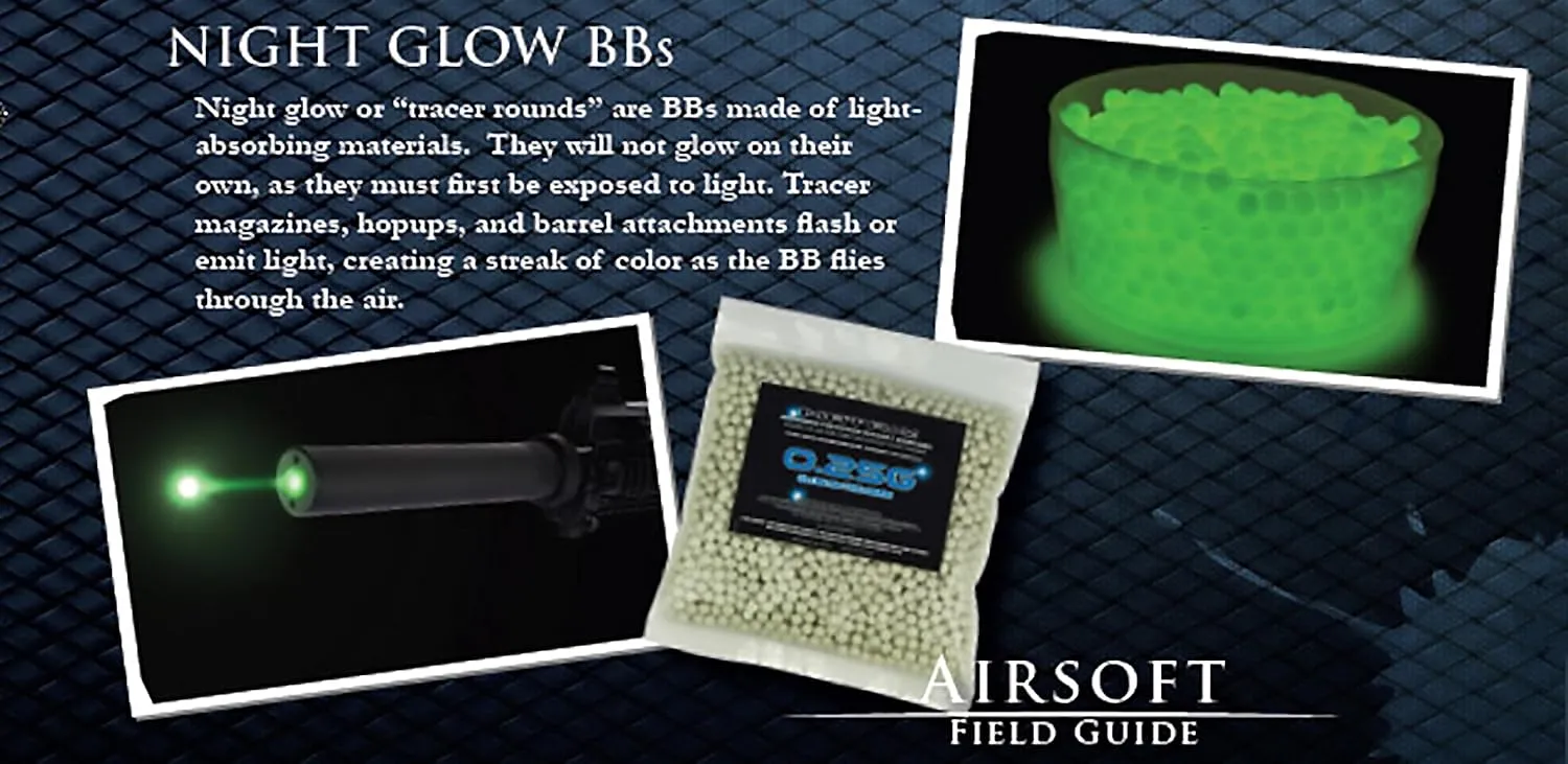 Evike Airsoft - Matrix Match Grade 6mm Glow in The Dark Airsoft BB