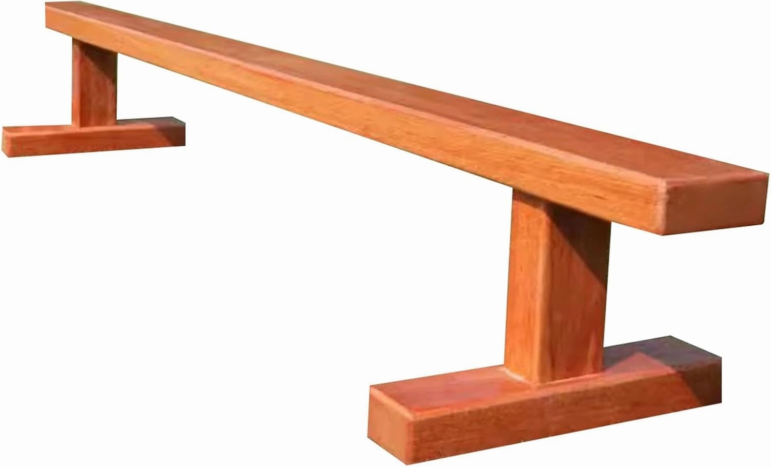 Extra-Firm Balance Beam/ Gymnastics Beam, 150 200 Cm Long Professional Floor Walking Beams, Home/ Gym/ School Gymnastics Equipment, with Anti-Slip & Removable Base(150cm(59.1in) long/8cm(3.1in) width)