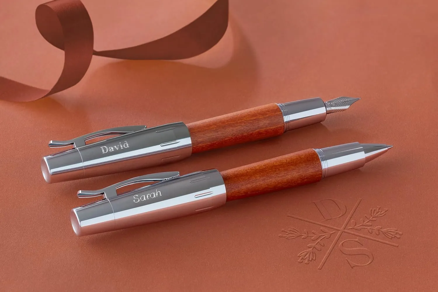 Faber-Castell e-Motion Fountain Pen Brown F
