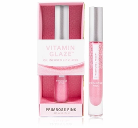 FarmHouse Fresh Vitamin Glaze Oil-Infused Lip Gloss - Primrose Pink Color, 0.25 oz.