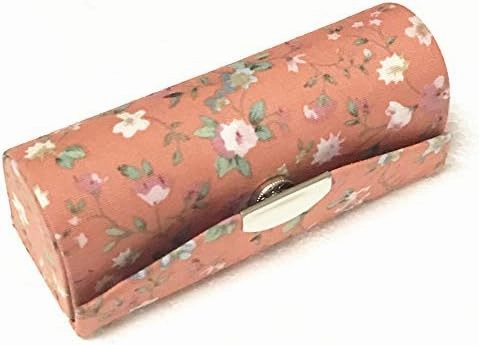 Fashion Flower Empty Lipstick Tubes Cases Mirrors Jewelry Lipstick Boxes Women Lip Gloss Containers Lip Blam Packaging 12pcs/lot (orange (12 pcs))