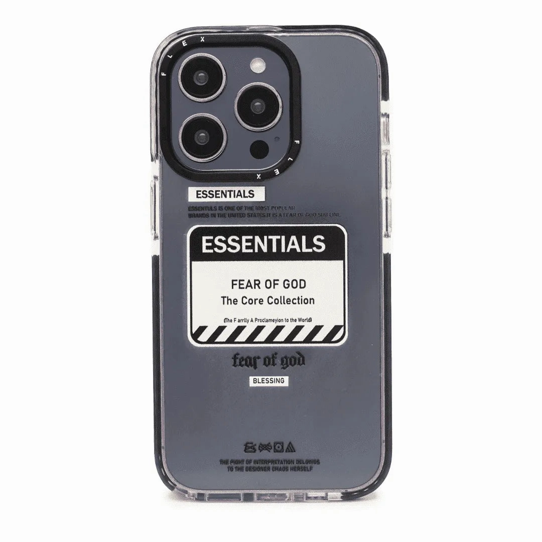 Fear of God Essentials iphone Case
