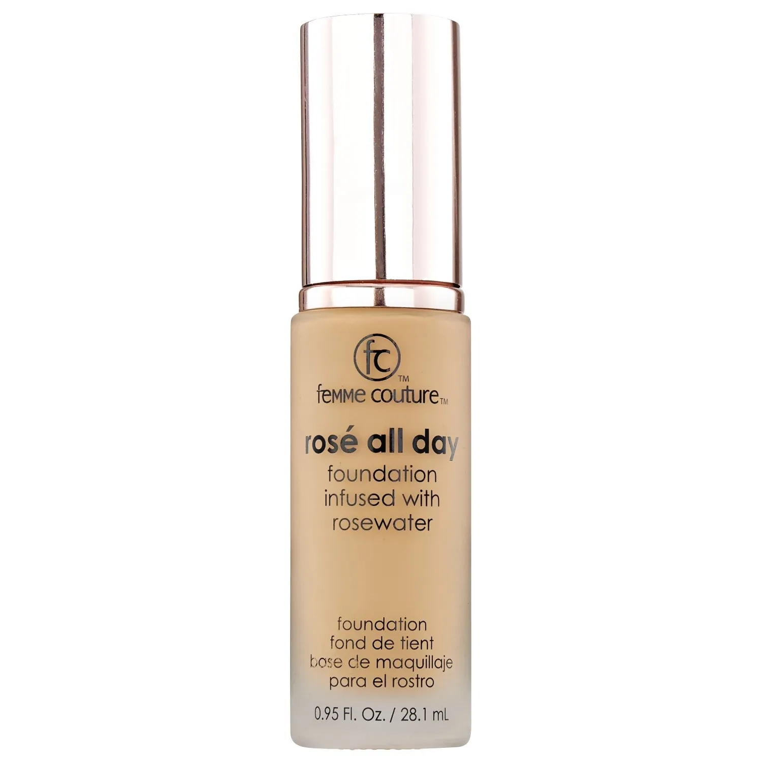 Femme Couture Rose All Day Foundation Light Medium Light Medium