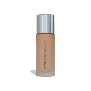 Fitglow Beauty - Natural Foundation  Photo-Filtering Foundation | Vegan, Woman-Owned Clean Beauty (F3.5 - Medium, Neutral Undertones)
